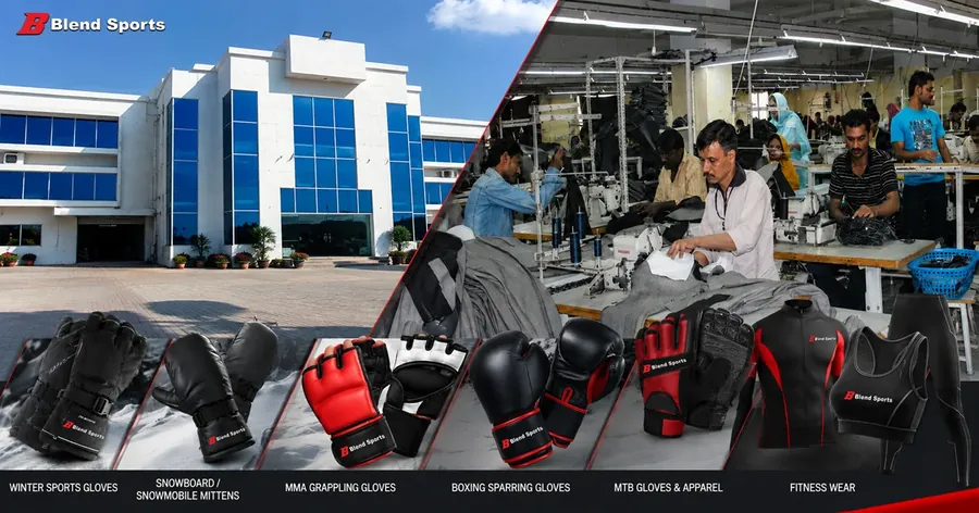 Blend Sports factory floor